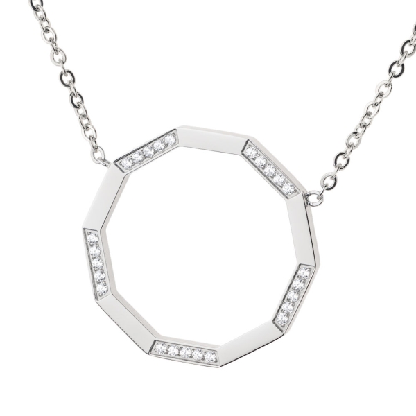 Ernstes Design, evia, Collier K790, Kette mit Schmuckelement K790